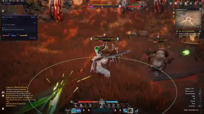 AION 2 quest and farming route overlay with objective markers and navigation helpers.